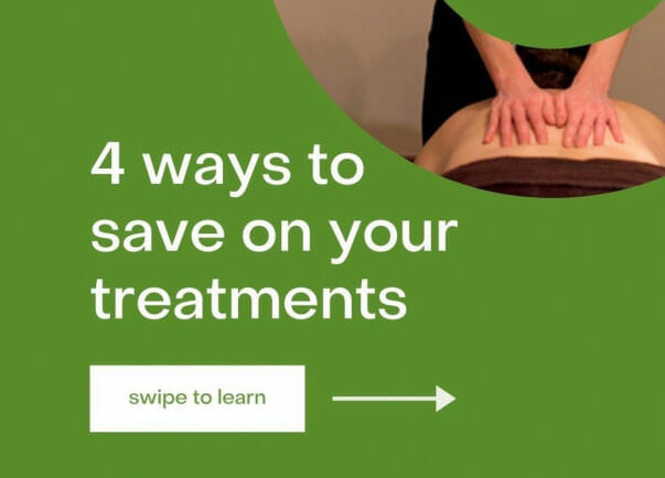 Ways to save on your next treatment!